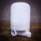 Porcelain Wall Lamp with Milk Glass 1