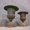 Antique Cast Iron Vases, Set of 2 8