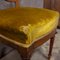 Antique Chair with Gold Velvet Upholstery, Lyon, 1800s, Image 11