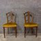 Antique Chair with Gold Velvet Upholstery, Lyon, 1800s 1