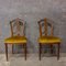 Antique Chair with Gold Velvet Upholstery, Lyon, 1800s, Image 1