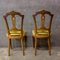 Antique Chair with Gold Velvet Upholstery, Lyon, 1800s, Image 4