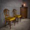 Antique Chair with Gold Velvet Upholstery, Lyon, 1800s, Image 2