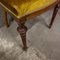 Antique Chair with Gold Velvet Upholstery, Lyon, 1800s 7