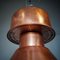 Lámpara de fábrica industrial grande de cobre de Tanex, Imagen 5