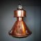 Large Industrial Copper Factory Lamp from Tanex 1