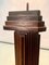 Vintage Art Deco Handmade Hardwood Standing Candleholders, Set of 2, Image 8