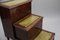 19th Century Mahogany Library Steps 11