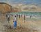 Low Tide at Pourville Oil on Canvas by Jean-Jacques René, Image 5