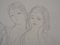 Three Girls Drawing by Marie Laurencin 7