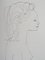 Lithographie Portrait de Femme d'après Pablo Picasso 4
