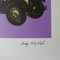 Vintage Mercedes Benz Typ 400 Purple Lithographie nach Andy Warhol 3