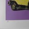 Vintage Mercedes Benz Typ 400 Purple Lithographie nach Andy Warhol 2