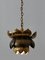 Mid-Century Modern Brass Lotus Pendant Lamp from Feldman Lighting Co, 1960s 11