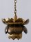 Mid-Century Modern Brass Lotus Pendant Lamp from Feldman Lighting Co, 1960s, Image 18