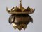 Mid-Century Modern Brass Lotus Pendant Lamp from Feldman Lighting Co, 1960s, Image 7