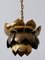 Mid-Century Modern Brass Lotus Pendant Lamp from Feldman Lighting Co, 1960s 12