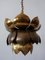 Mid-Century Modern Brass Lotus Pendant Lamp from Feldman Lighting Co, 1960s, Image 14