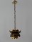 Mid-Century Modern Brass Lotus Pendant Lamp from Feldman Lighting Co, 1960s 4