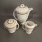 Art Deco Porcelain Tea Set from Limoges, 1930s, Set of 15, Image 23