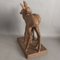 Ceramic Deer Group by Else Bach for Karlsruher Majolika, 1950s 7