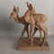 Ceramic Deer Group by Else Bach for Karlsruher Majolika, 1950s 1