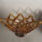 Large Italian Murano Glass Bowl with Grid Pattern from Made Murano Glass, 1950s 7