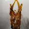 Grosse Murano Glasschale mit Gittermuster. Italien 1950 - 1960 5