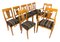 Early-19th Century Empire Cherry Seating Group, Set of 8, Image 2