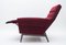 Scandinavian Wooden and Fabric Lounge Chair, 1960s, Image 3