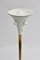 Lámpara de pie alemana Mid-Century dorada de Staff, años 60, Imagen 8
