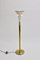 Mid-Century German White Golden Floor Lamp from Staff, 1960s, Image 6