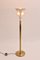 Lámpara de pie alemana Mid-Century dorada de Staff, años 60, Imagen 4