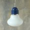 Italian Glass Bulb-Shaped Ceiling Lamp, 1950s 1