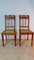 Antique Art Nouveau German Beech Dining Chairs, 1900s, Set of 2 1