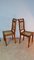 Antique Art Nouveau German Beech Dining Chairs, 1900s, Set of 2 8
