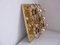 Gold and Crystal Glass Sconce, 1960s, Image 20