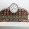 Art Deco Mantel Clock and Side Bowls from Guillard, 1920s, Set of 3, Image 2