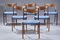 Model GS61 Rosewood Dining Chairs by Arne Wahl Iversen for Glyngøre, 1960s, Set of 6 5