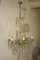 Antique Maria Theresa Crystal 6-Light Ceiling Lamp, 1900s 12