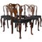 Vintage Rococo Style Dining Chairs, Set of 6, Image 1