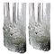 Ice Glass Vases by Tapio Wirkkala for Iittala, 1970s, Set of 2 4