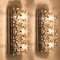 Nickel Crystal Glass Wall Light Fixtures from Kinkeldey, 1970s, Set of 2 5