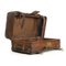 Englischer Koffer aus Leder, 1880er 2