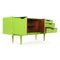 Green Lacquered Wood Console Table, 1960s 2