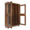 80-Compartment Wooden Postal Sorting Unit, 1940s 2