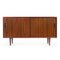 Wooden Console Table with 2 Sliding Doors, 1960s, Image 1