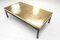 Etched Brass Floral Coffee Table by Willy Daro, 1970s 10