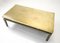 Etched Brass Floral Coffee Table by Willy Daro, 1970s 3