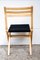 Vintage Birch and Black Fabric Model Palo Folding Chair from IKEA, 1980s 3